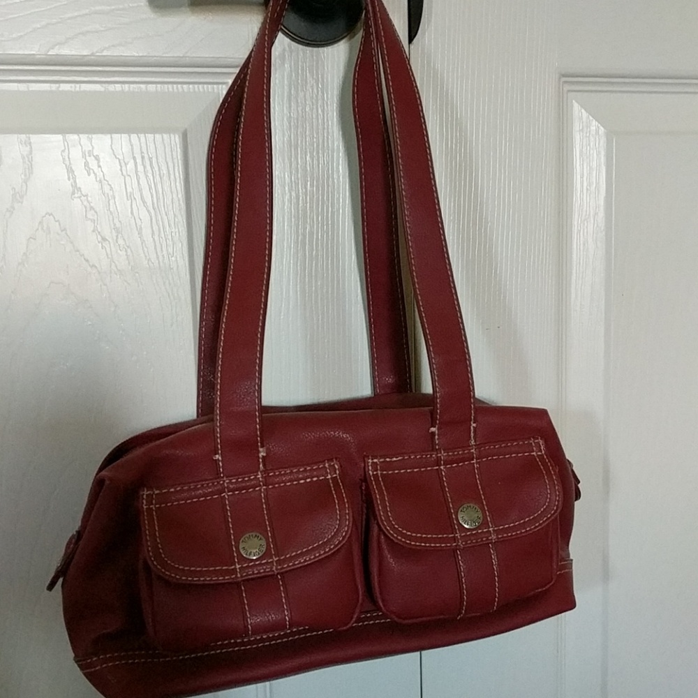 Gently used red bag